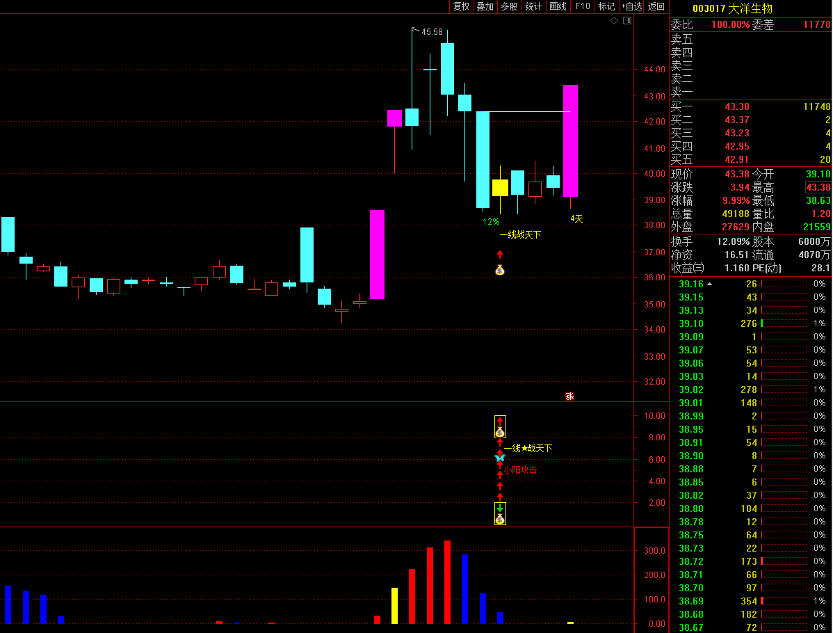 一线战天下指标源码-稳健战法短线涨停新玩法原创指标
